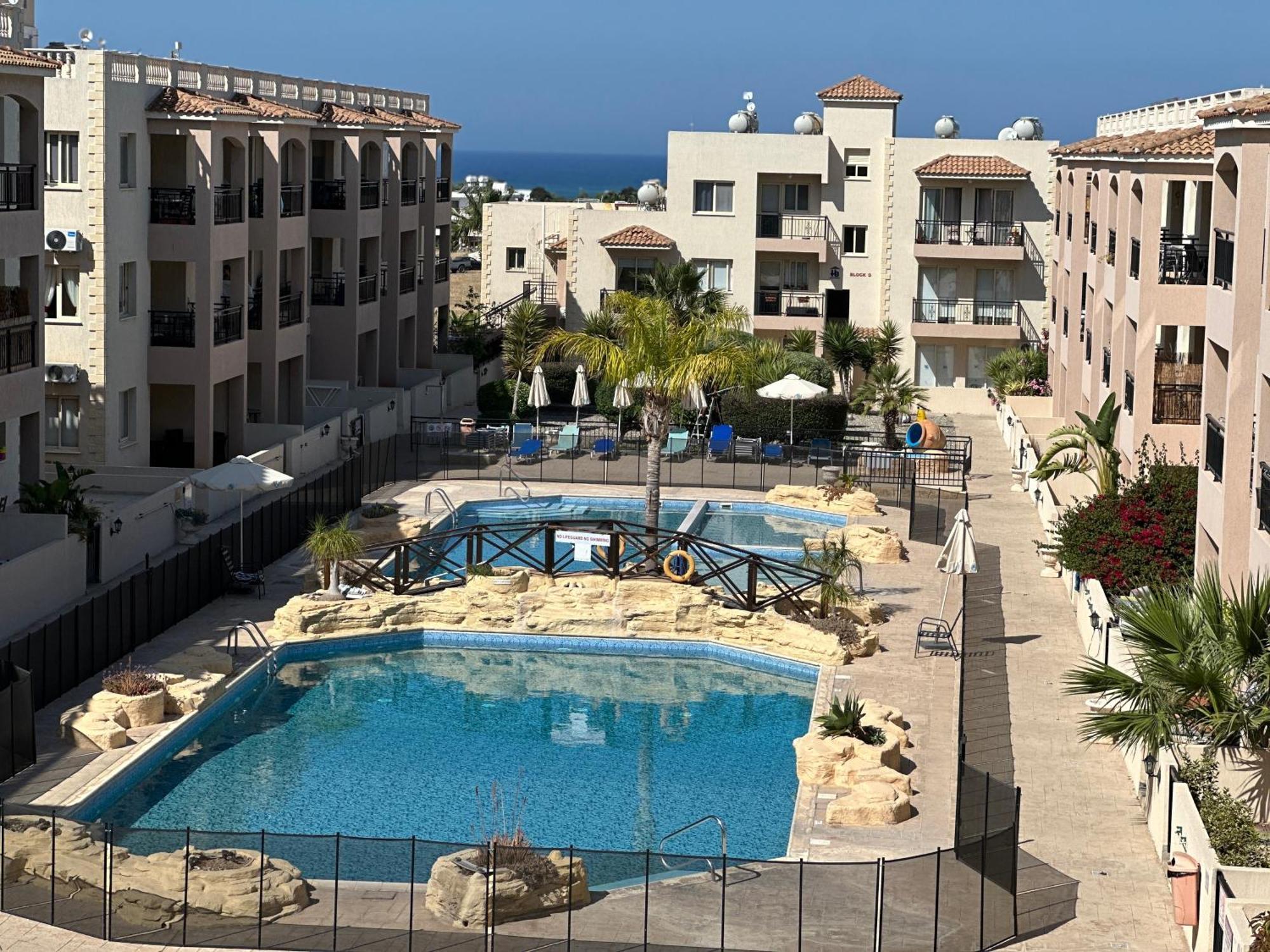Royal Seacrest F G5 Ground Floor Apartment Paphos Eksteriør billede